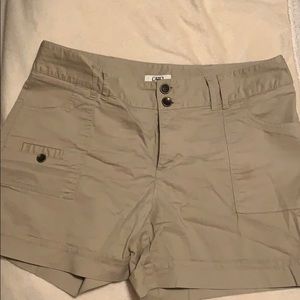 Tan women’s shorts